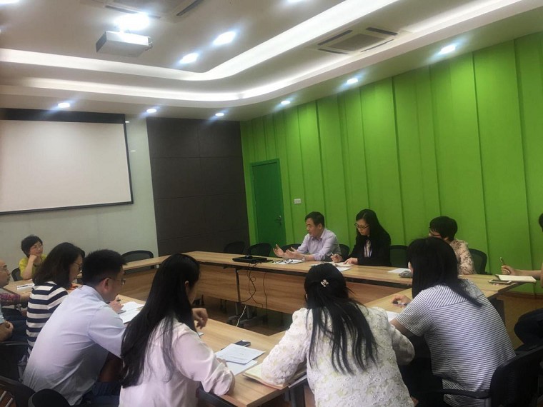 3044永利集团官网教工党支部组织开展“争做四有好老师”讨论会